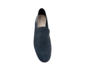 Moccasin "Palm" suede calf leather grey