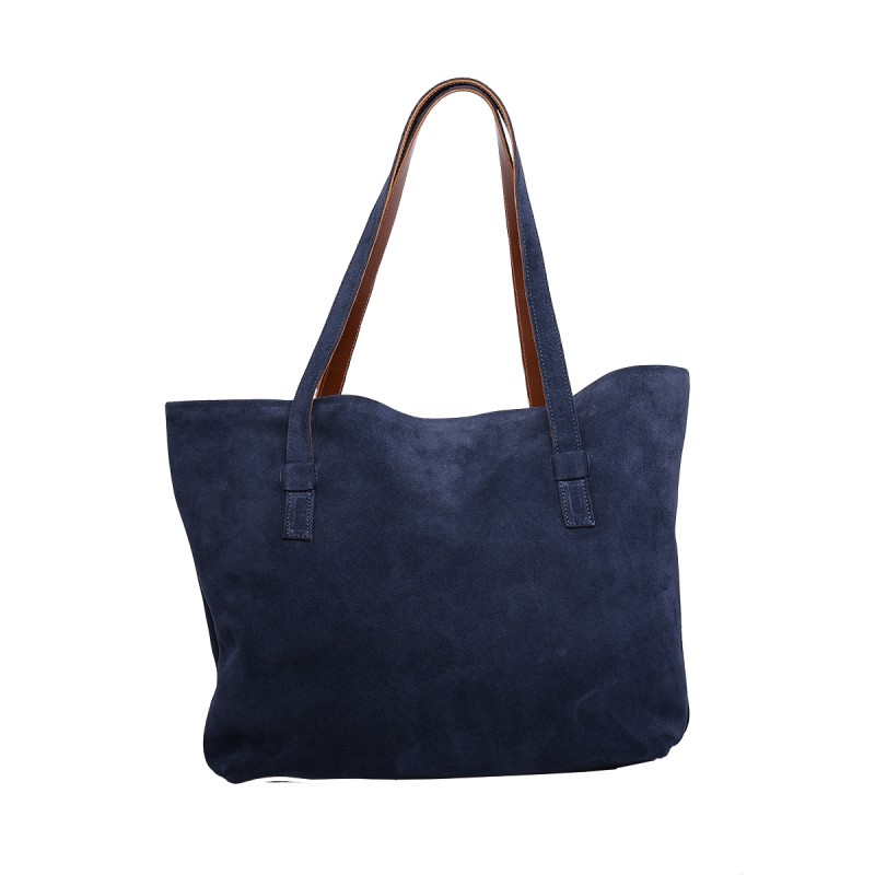 Blue Suede Clf Leather Bag Bag
